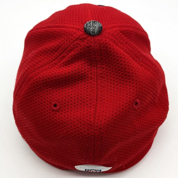 New Era 39Thirty Houston Texans NFL Football Red Cap Gray Bill M/L Baseball Hat - Picture 3 of 6